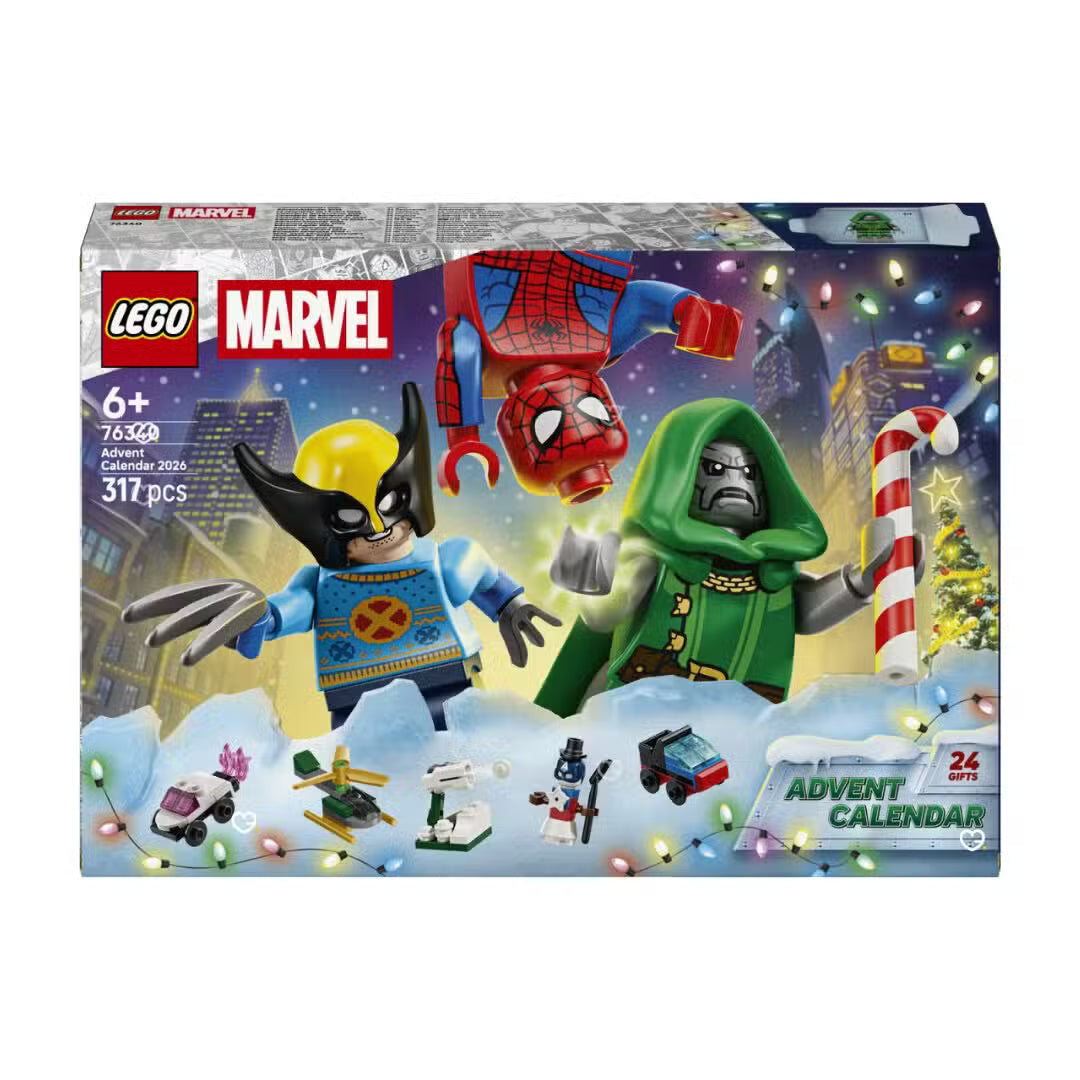 Calendario dell'Avvento LEGO Marvel 2026 (76340)